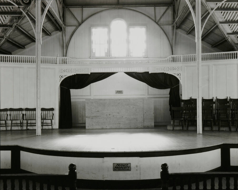 Martha's Vineyard Tabernacle Stage. Oak Bluffs, Massachusetts