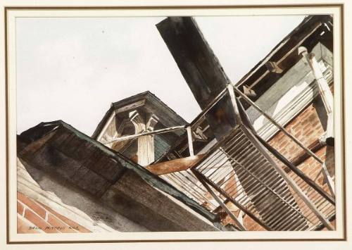 Untitled (building with fire escape)