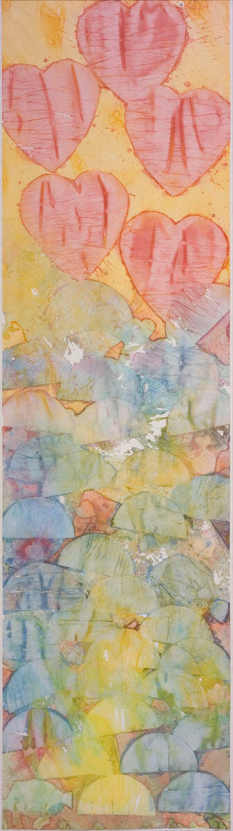 Valentine Painting, February 14, 1973