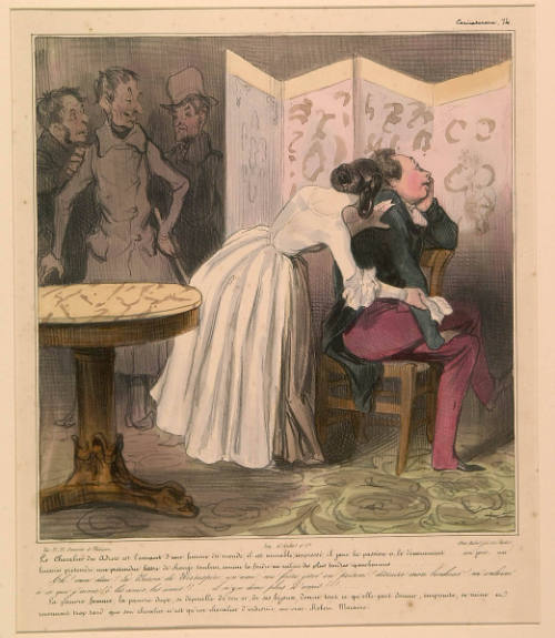 Untitled (The Chevalier des Arrets is the suitor...)