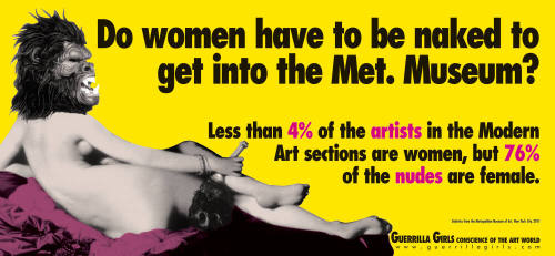 Do Women Have to Be Naked to Get Into the Met. Museum? Update