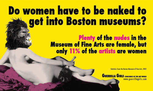 Do Women Have to be Naked to Get Into Boston Museums?