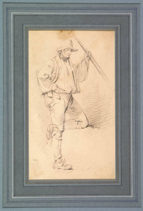 A Rustic Figure of a Man