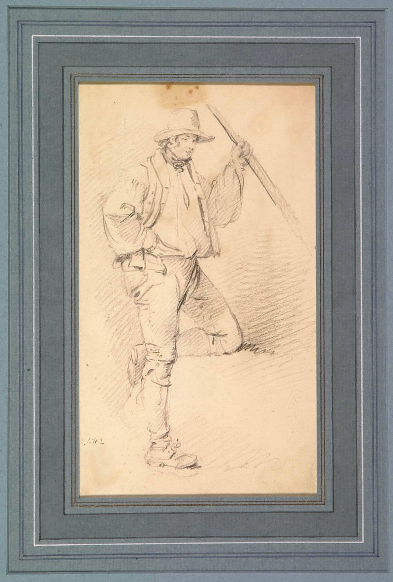 A Rustic Figure of a Man