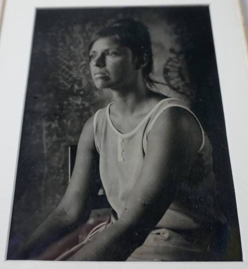 Portrait of a woman, Columbus, Ohio