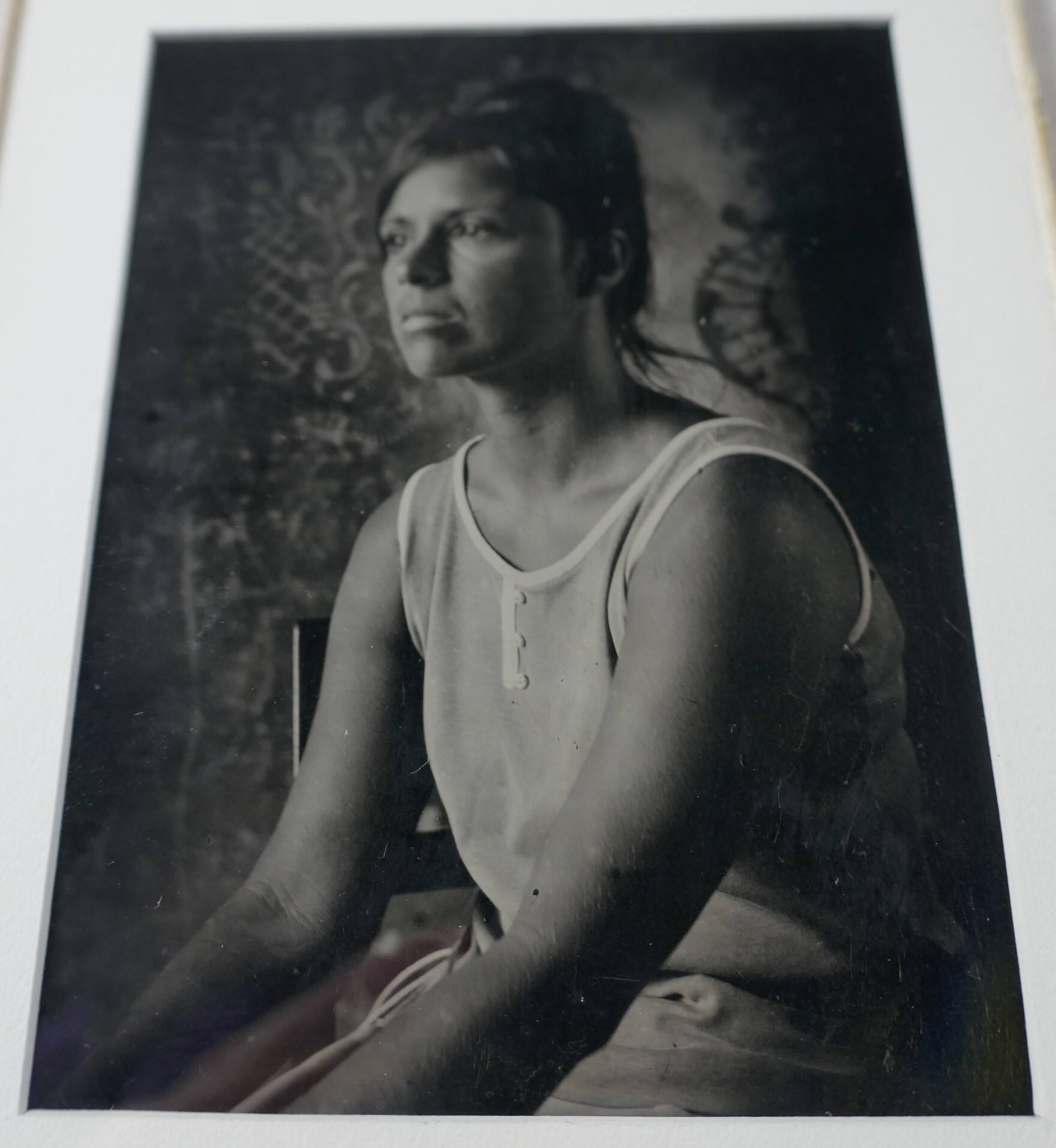 Portrait of a woman, Columbus, Ohio
