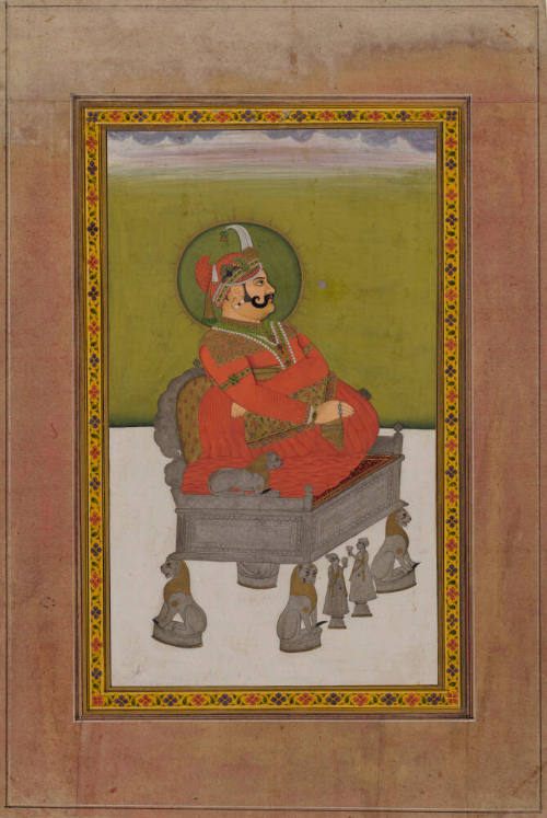 Portrait of Sawai Madho Singh of Jaipur