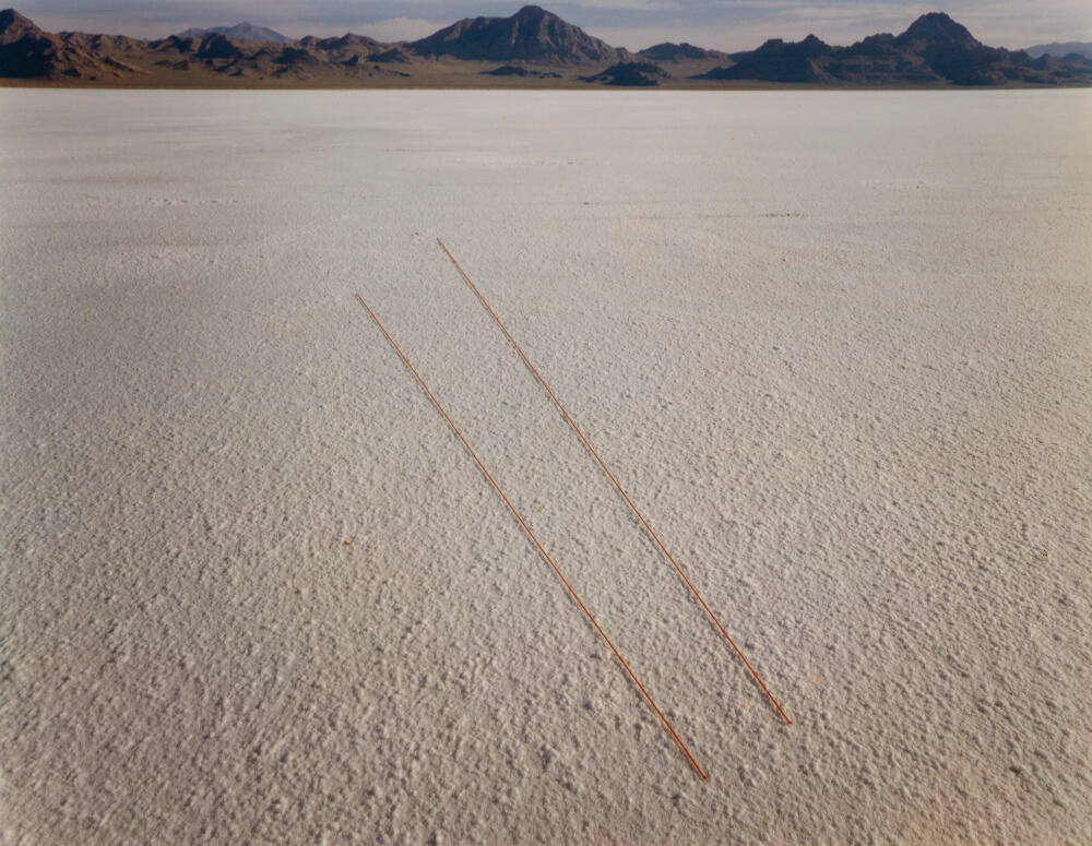 Tracks, Bonneville Salt Flats, Utah