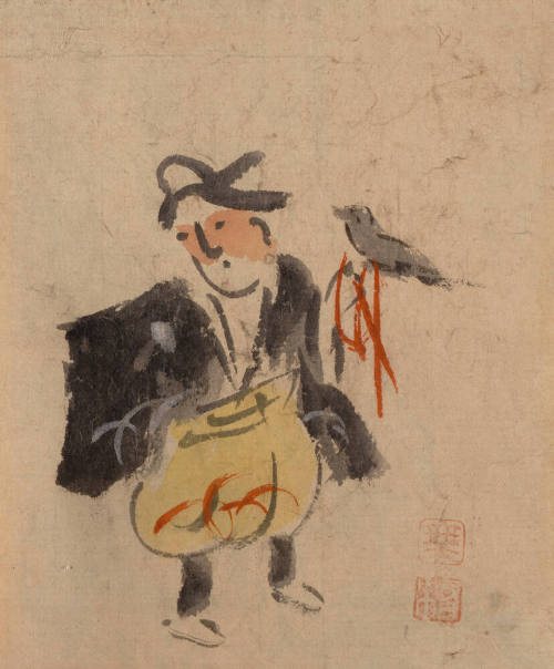 Common Folk: Man with Falcon