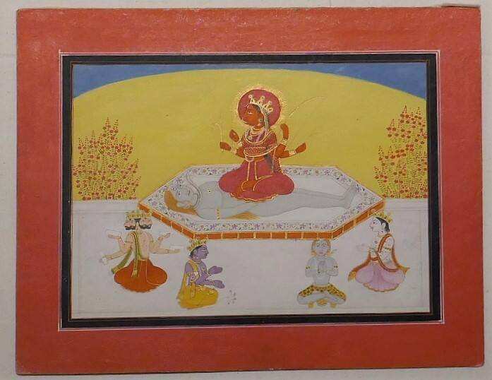 Goddess Tripura Sundari, from a Devi Series