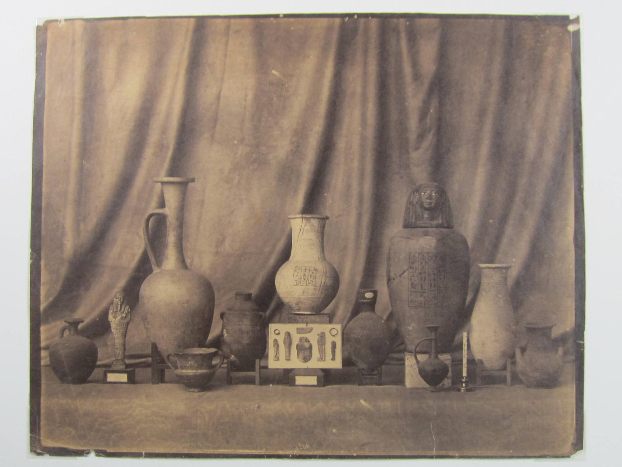 Egyptian archaeological objects, Collection of the Sèvres factory