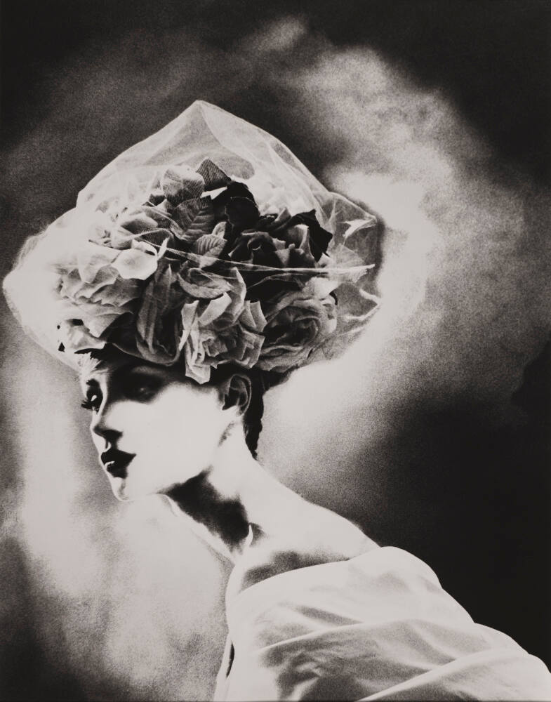 Night Bloom, Olga Pantushenkova, Hat by Christian LaCroix Haute Couture, Paris, The New York Times Magazine, 31 March