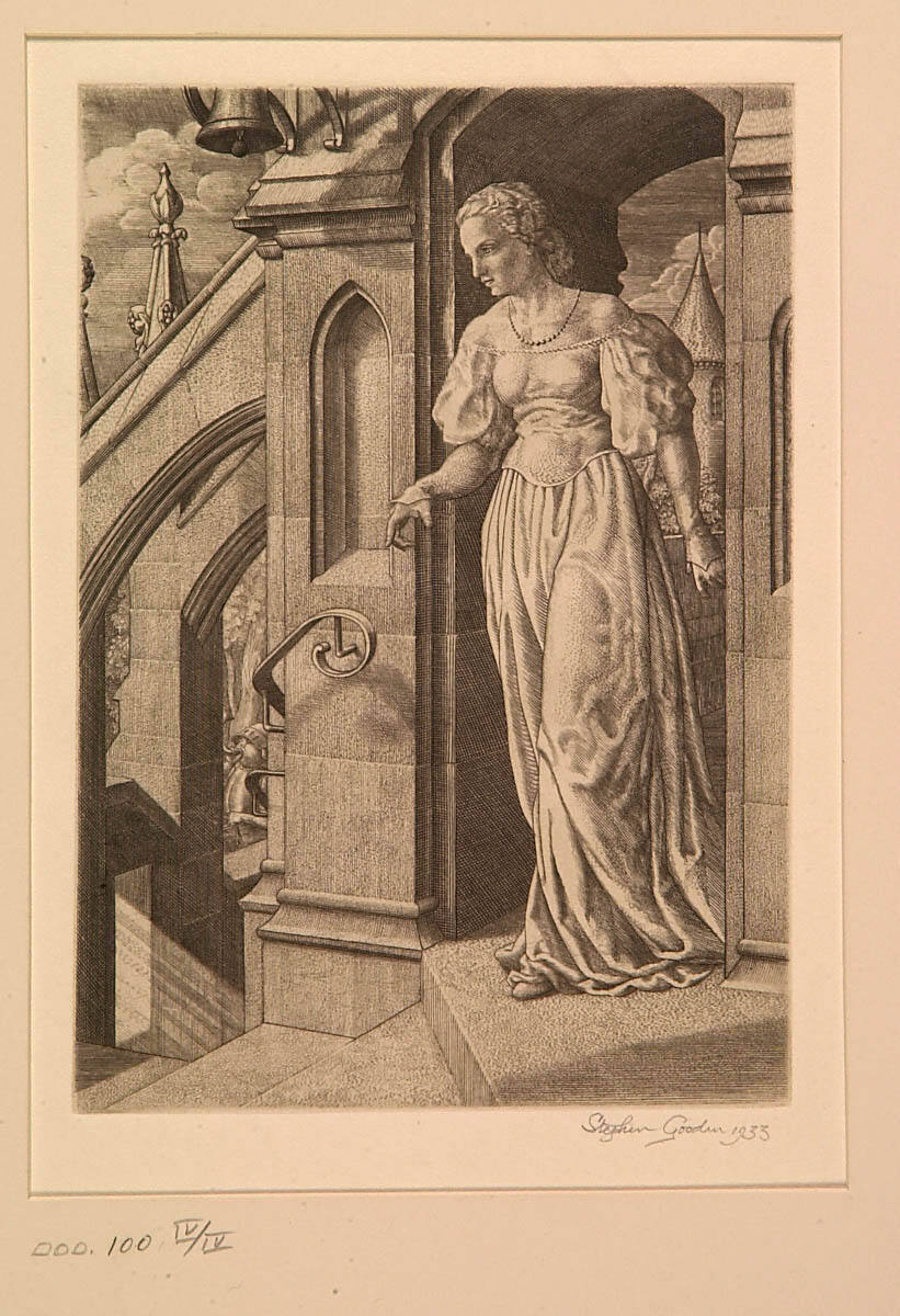 Redemonde on Staircase