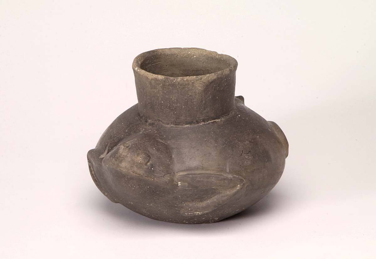 Jar in Shape of a Frog