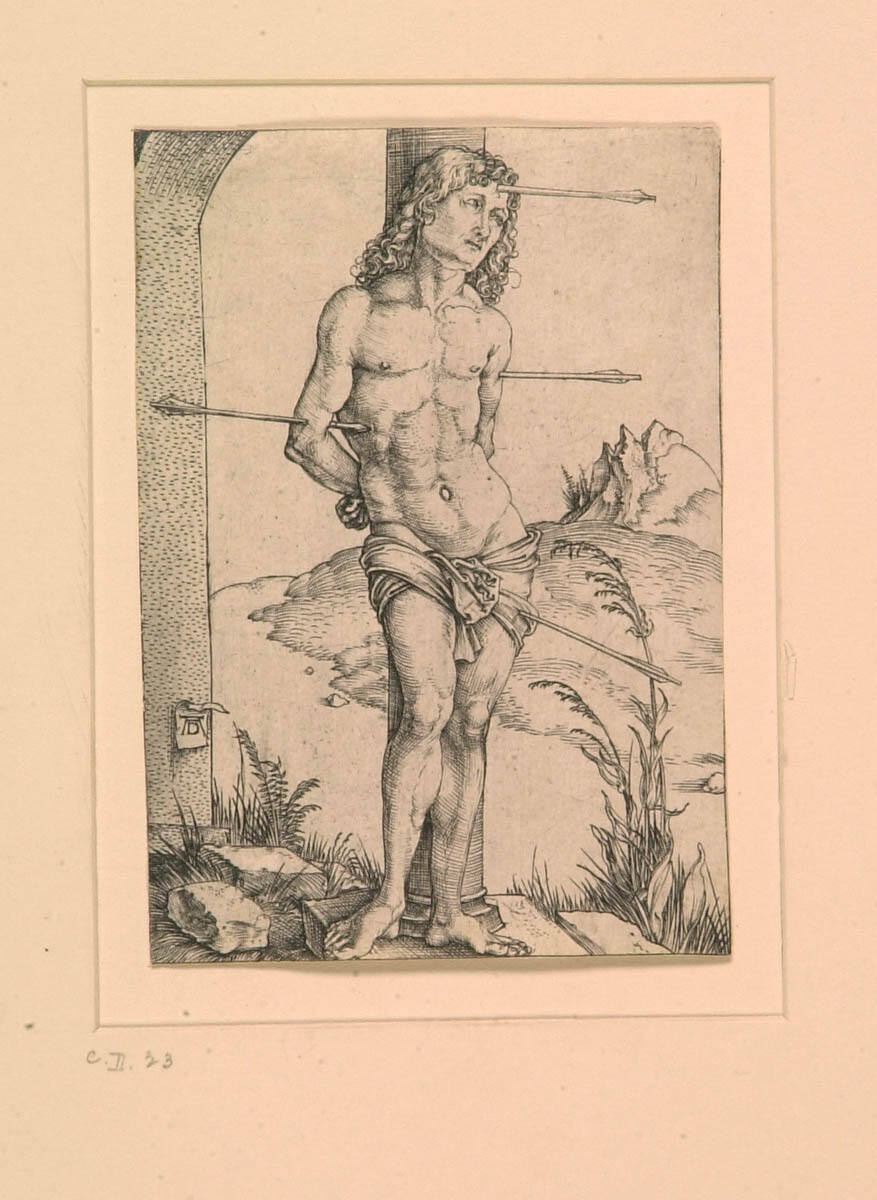 Saint Sebastian at the Column