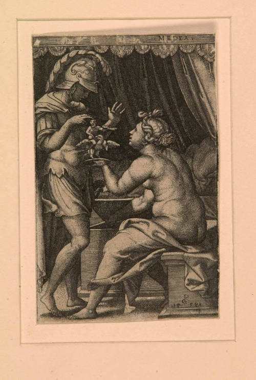 Medea Handing the Penates to Jason