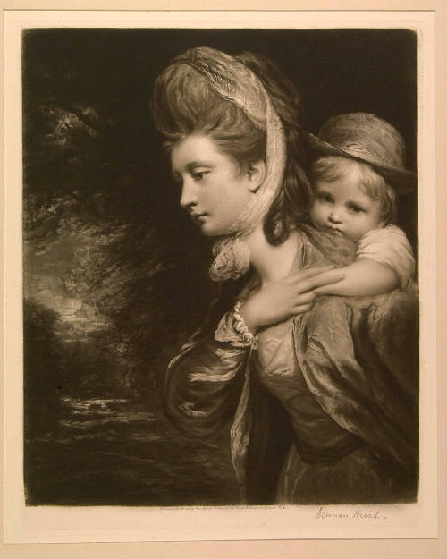 Mrs. Payne Gallwey and Child