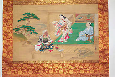 Yoshitsune, Shikzuka, and Benkei
