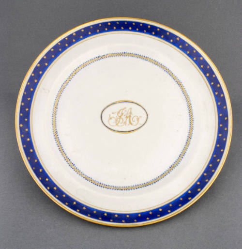 Plate from Dinner Service