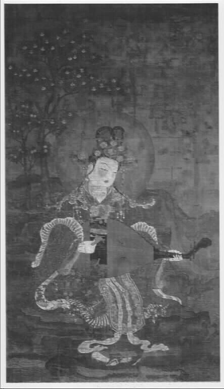 Benzaiten Playing the Biwa