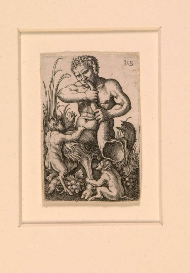 Satyr Sounding a Horn