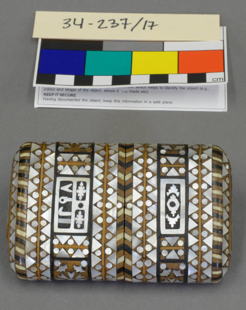 Inlaid Cigarette Case