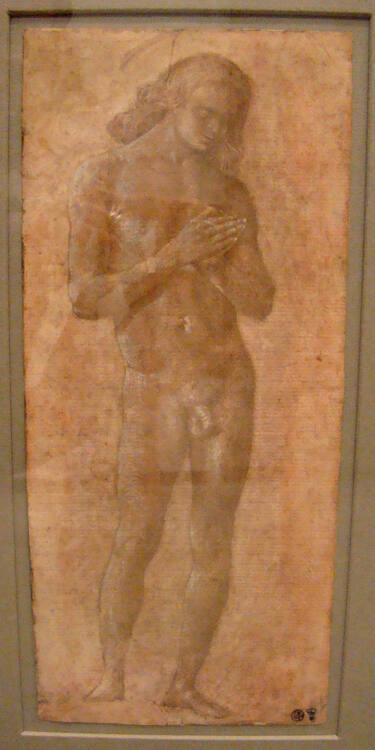Study for "The Baptism of Christ"