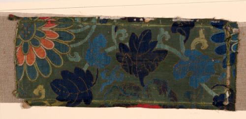 Sutra Cover, Peony and Lotus Brocade