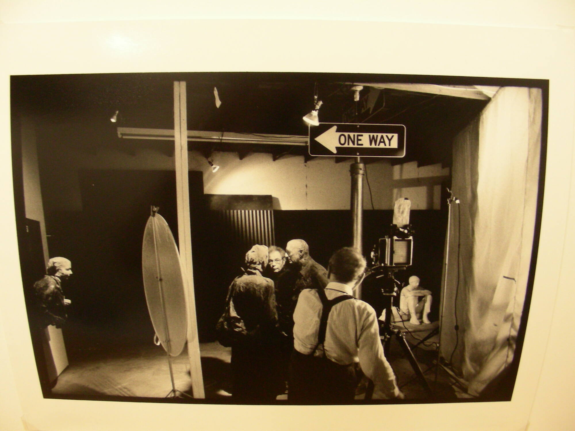 Hans Namuth Photographing George Segal