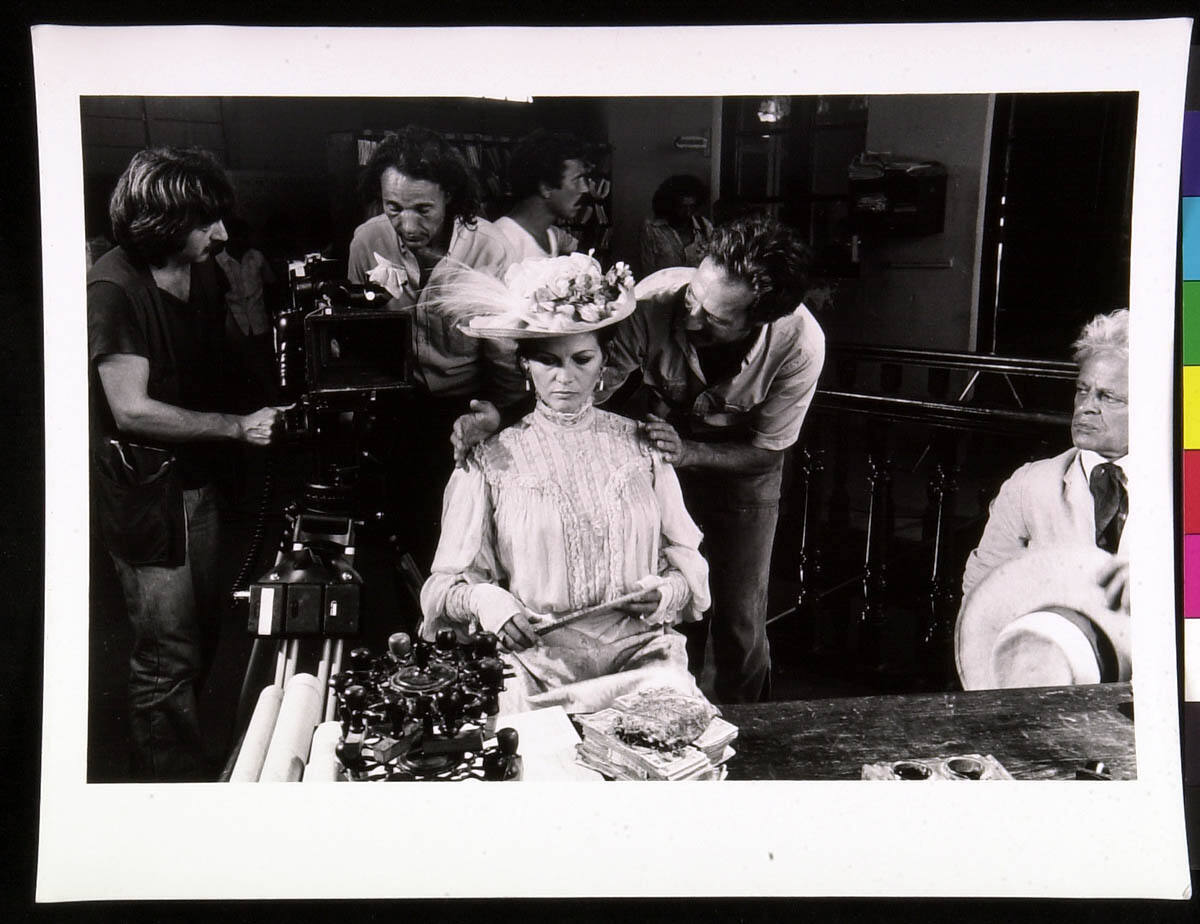 Claudia Cardinale/Werner Herzog with Camera