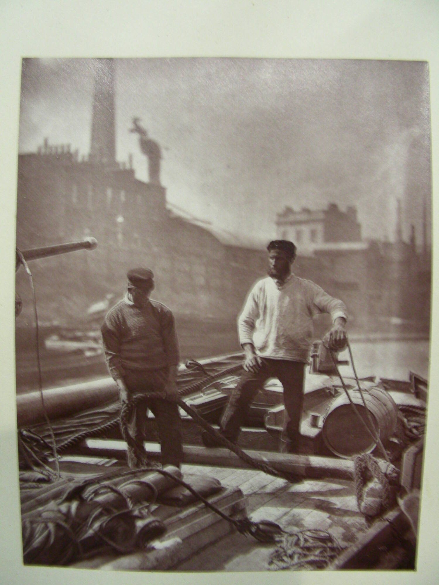 Workers on the "Silent Highway"