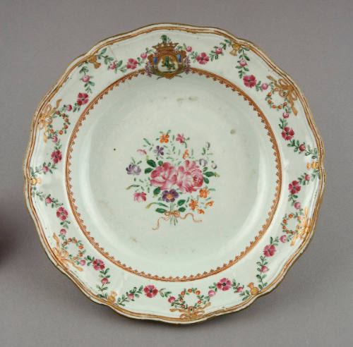Armorial Soup Plate