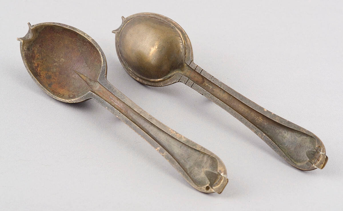 Mold for Pewter Spoon
