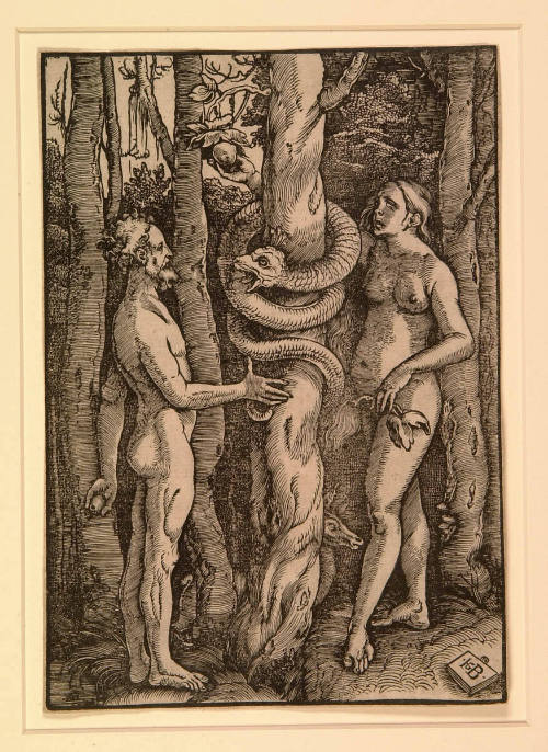 Adam and Eve with the Serpent (Fall of Man)