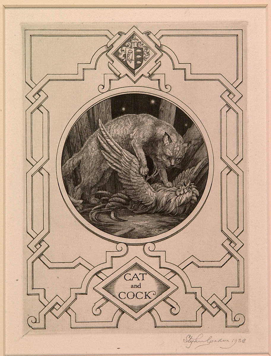 Cat and Cock
