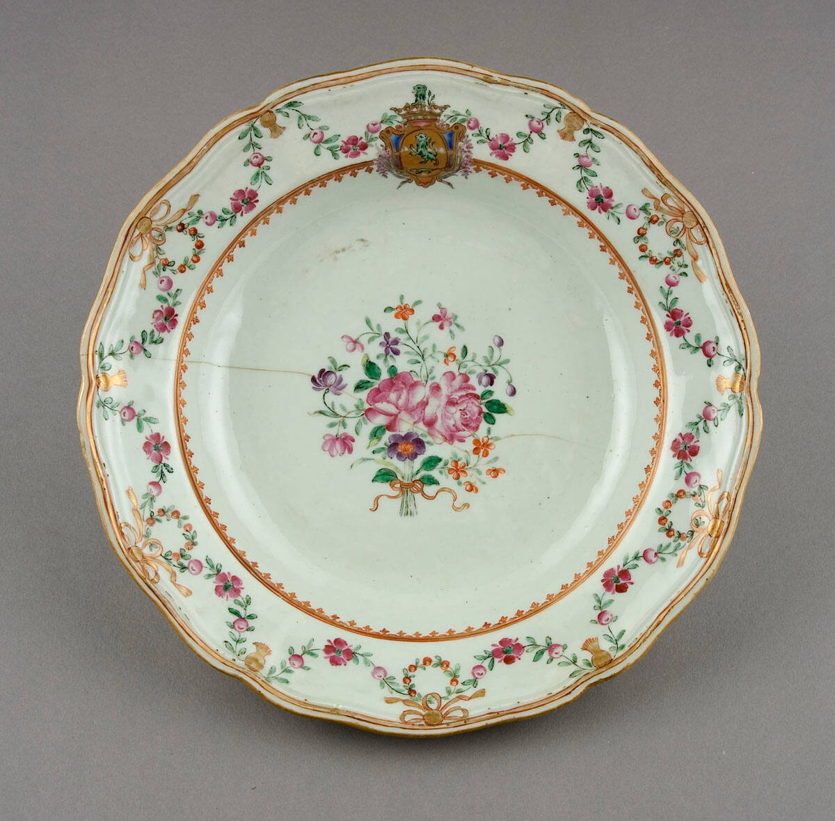 Armorial Soup Plate
