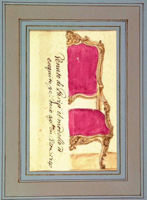 Design for an Upholstered Chair