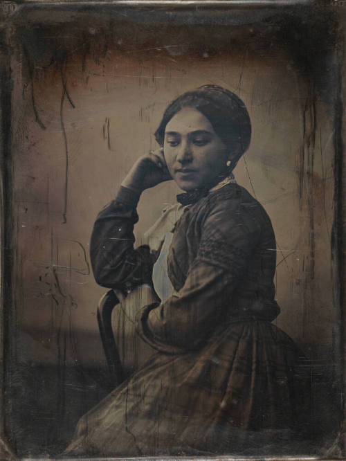Portrait of a woman (possibly Mme. Le Gray)