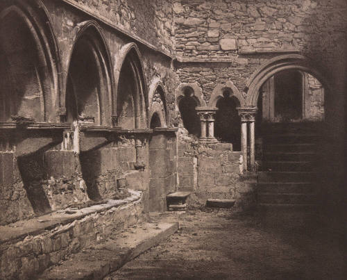 Cloister of the Abby at Beauport, France