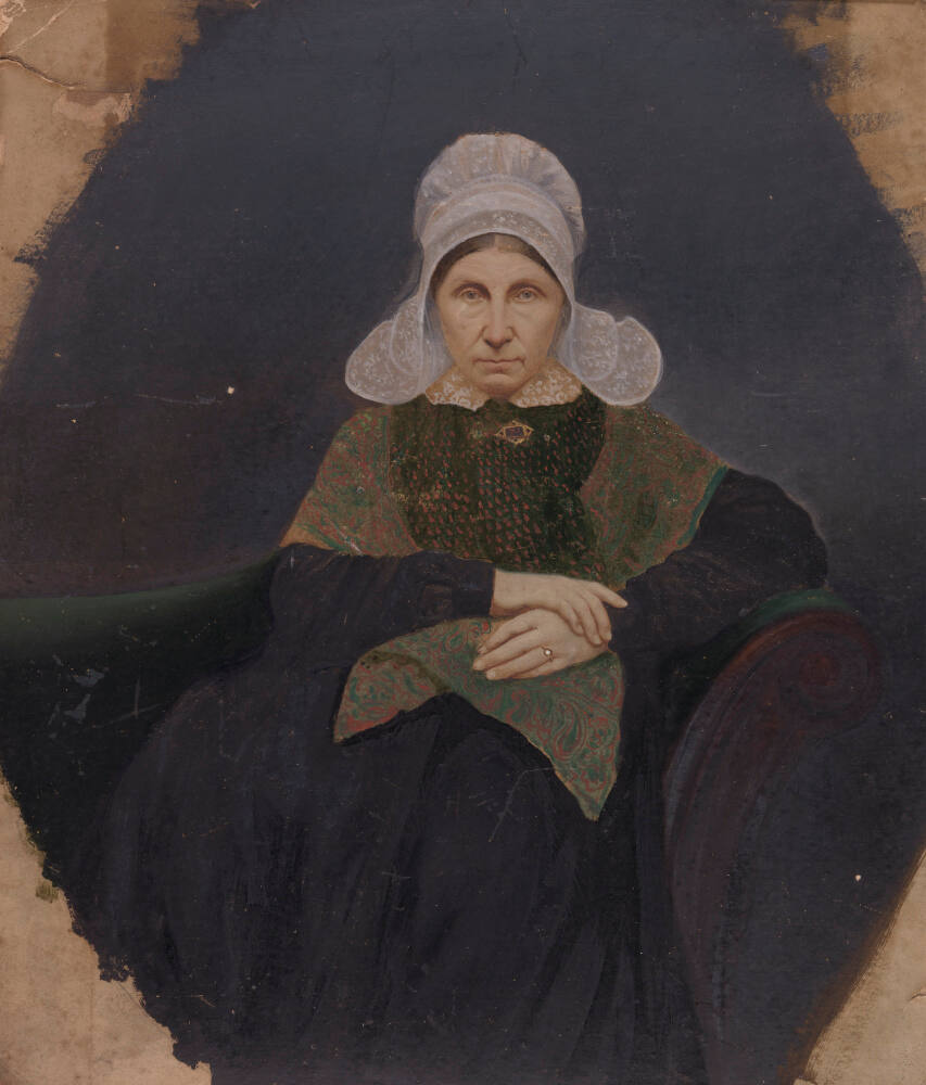 Portrait of a peasant woman