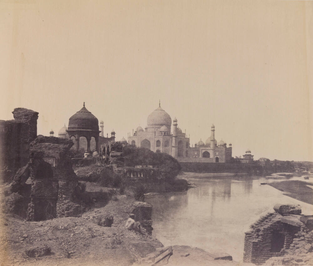 View of the Taj Mahal