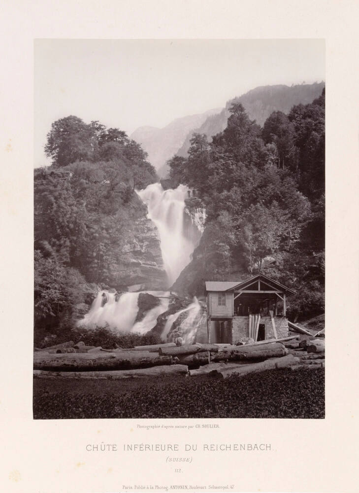 The Lower Falls of the Reichenbach, Switzerland