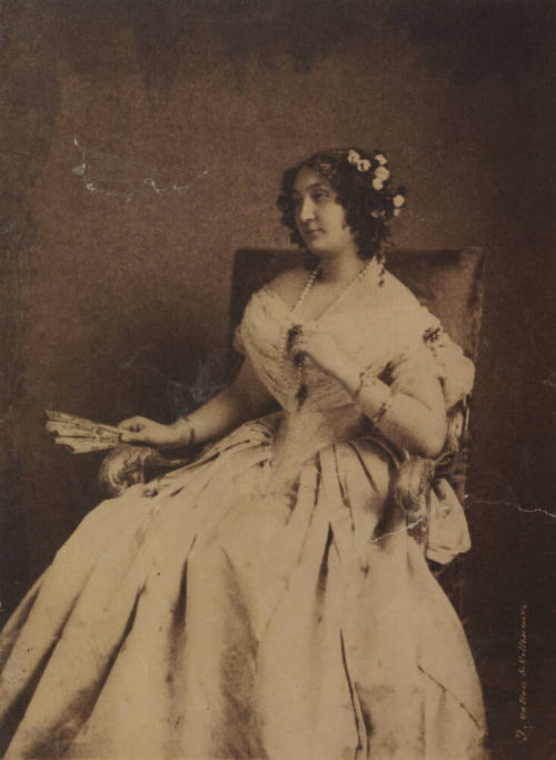 Portrait of Pauline-Leontine-Elisabeth-Desiree Mesnage