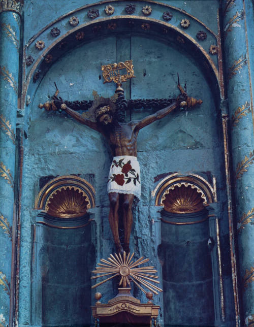 Crucifix, Yanhuitlan, Oaxaca