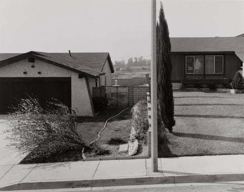 Property Line #2, Santa Ana Winds Damage, Rancho Cucamonga, California