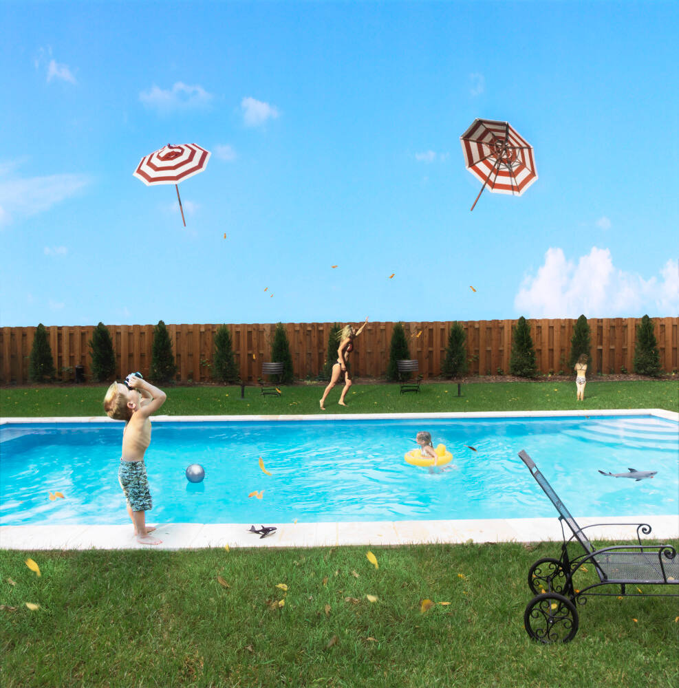 Flying Umbrellas