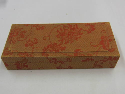 Ring Box (modern with old brocade)