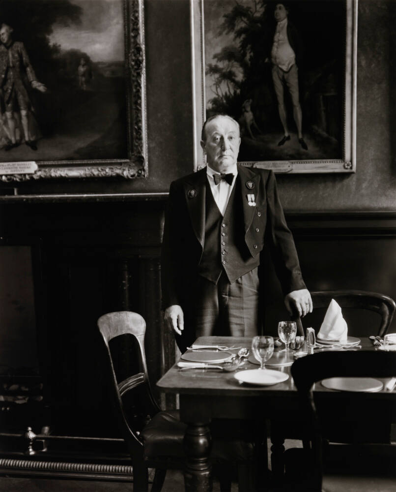Headwaiter, Garrick Club, London