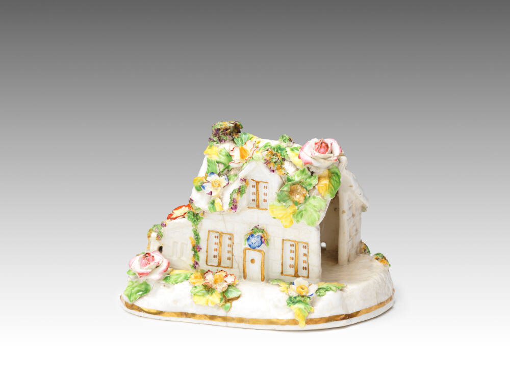 Pastille Burner in the form of a Cottage