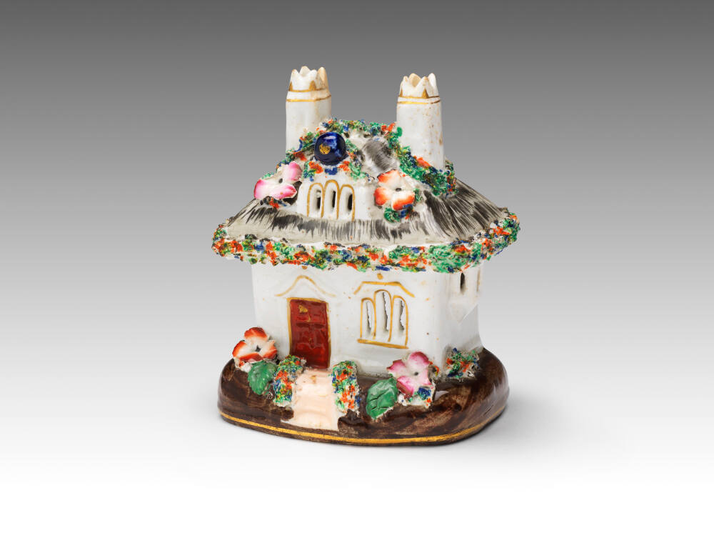 Pastille Burner in the form of a Cottage